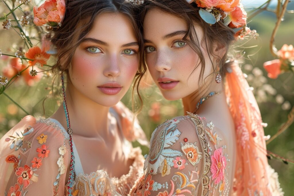 Jardin de style : comment associer accessoires et robes fleuries