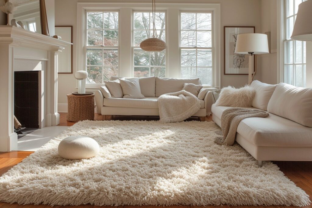 Le guide ultime pour choisir le tapis shaggy parfait pour votre salon