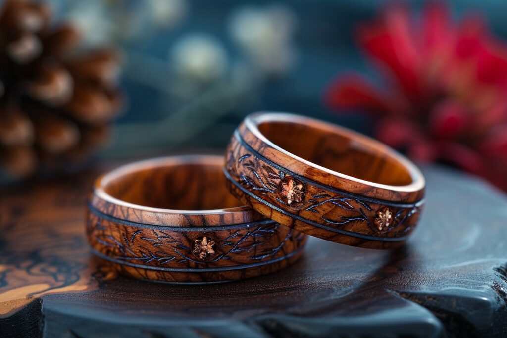 Bague en bois : une élégance naturelle à portée de main