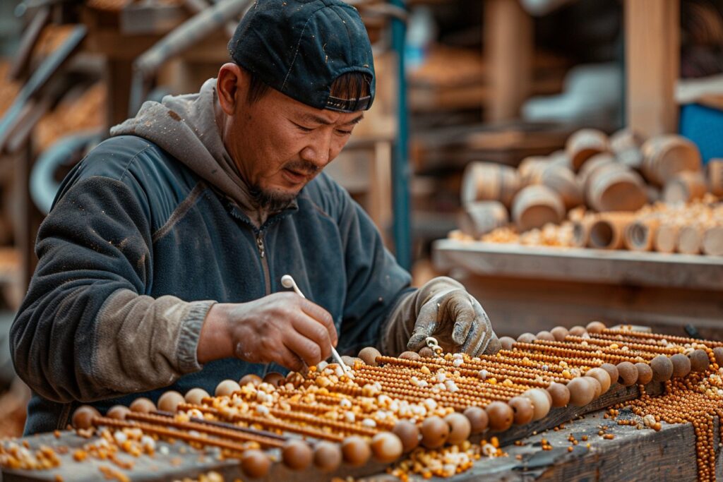 Au coeur de la Chine chez les fabricants de bouliers traditionnels