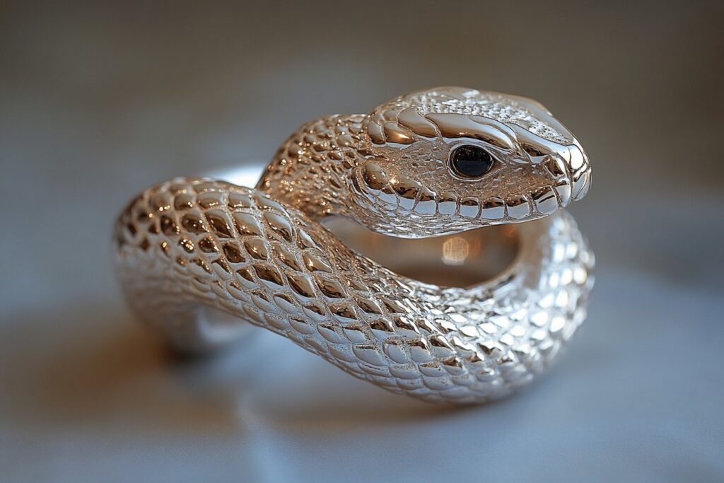 Pourquoi choisir une bague serpent en argent pour affirmer votre style unique ?