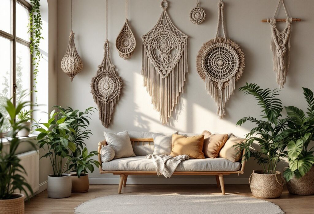 Décoration en macramé : 9 idées originales pour embellir votre intérieur