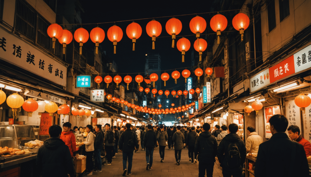 Itinéraires gourmands et marchés de nuit à Taipei