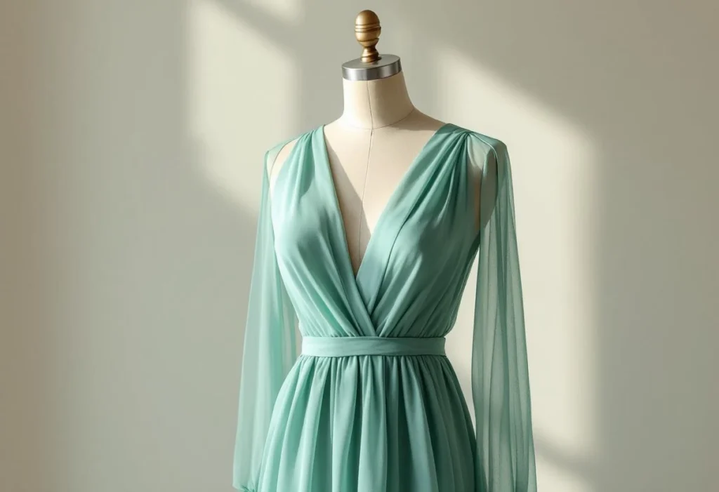 Guide des tailles pour choisir une robe vert d’eau parfaite