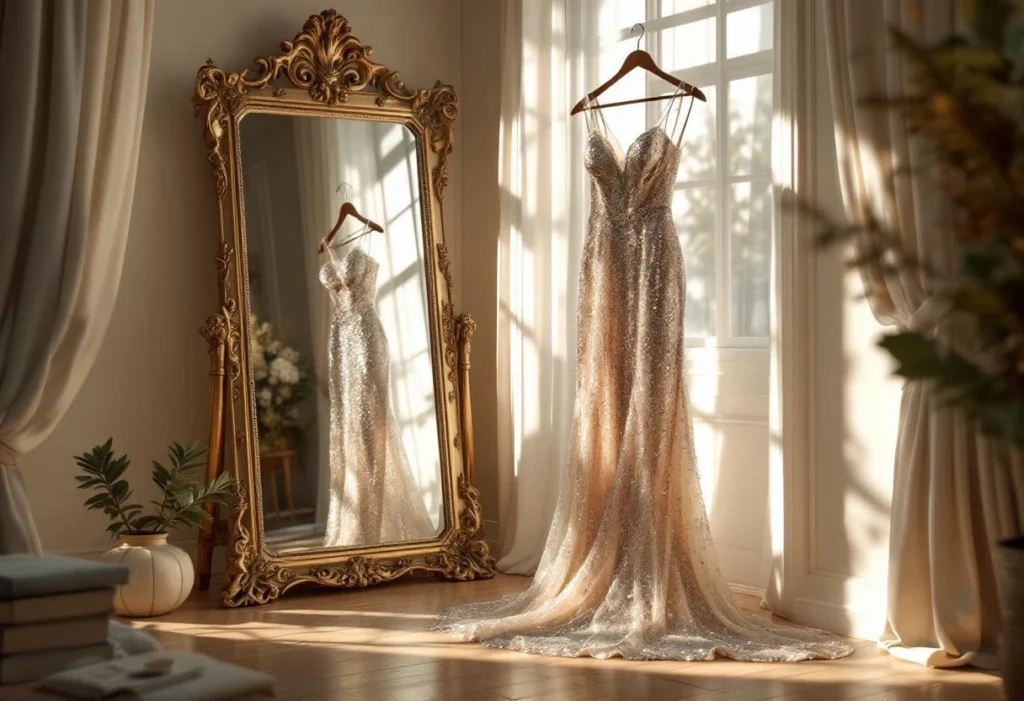 Pourquoi la robe à sequins devient la pièce statement du dressing moderne