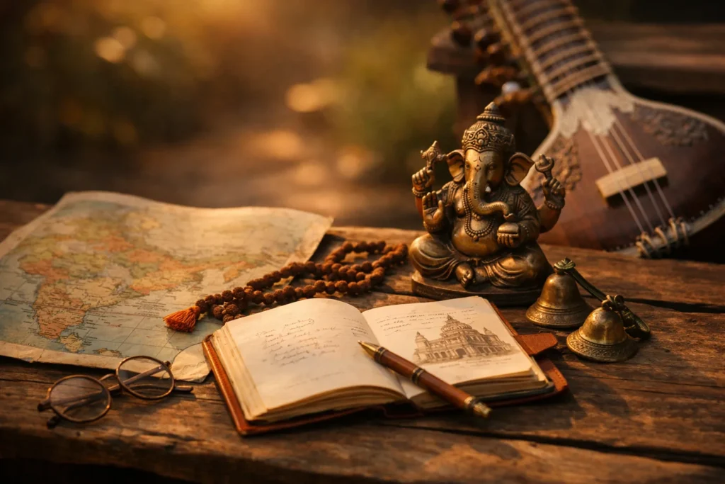 Routes culturelles et échos lointains de voyage en Inde