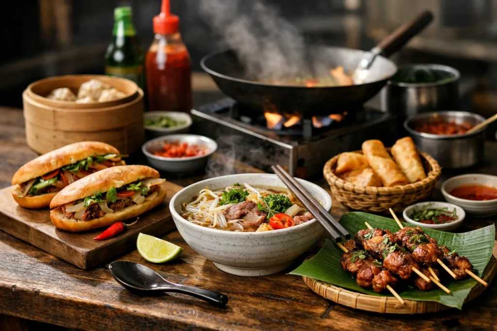 Saveurs d’Asie en Europe : street-food et cantines familiales