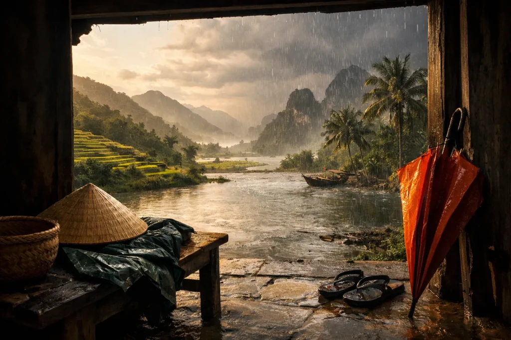 Mousson au Vietnam : le pays a trois climats, pas un